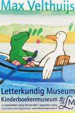 ansichtkaart Letterkundig Museum, Verzamelen, Ophalen of Verzenden, 1980 tot heden, Ongelopen, Zuid-Holland
