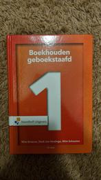 Boekhouden geboekstaafd 1 - 13e druk, Ophalen of Verzenden, Zo goed als nieuw, Wim Broerse, Derk Jan Heslinga, Wim Schauten, Bedrijfseconomie of M&O