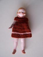 Antiek poppenhuispopje, Verzamelen, Ophalen of Verzenden, Gebruikt, Pop