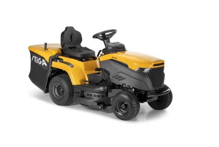 Stiga Estate 384 SE, Tuin en Terras, Grasmaaiers, Nieuw, Benzine-grasmaaier, 50 cm of meer, Cirkelmaaier, Ophalen