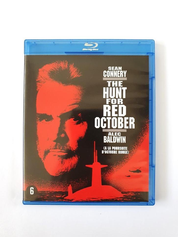 The Hunt For Red October, Cd's en Dvd's, Blu-ray, Zo goed als nieuw, Actie, Ophalen of Verzenden