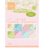 Paperpad - Pretty Papers - Marianne Design - Sweet Flowers, Nieuw, Overige typen, Overige thema's, Ophalen of Verzenden