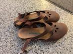 Mooie sandalen met dichte teen, maat 42, Bruin, Nieuw, Sandalen of Muiltjes, Ophalen of Verzenden