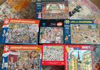 Verzameling 7 puzzels van Haasteren MAX HEMA André van Duin, Ophalen, 500 t/m 1500 stukjes, Gebruikt, Legpuzzel