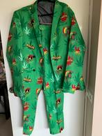 Carnavalskostuum Rasta Reggae - Maat M/L, Kleding | Heren, Ophalen of Verzenden, Gedragen, Maat 48/50 (M)