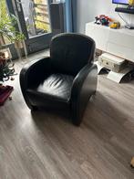 Gratis leren fauteuil - opknapper, Ophalen of Verzenden, Gebruikt, Leer, 75 tot 100 cm