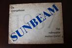 Sunbeam 1937 motorfiets verkoop brochure uitgave motorpaleis, Ophalen of Verzenden, Overige merken
