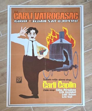 Charlie Chaplin 3 posters beschikbaar voor biedingen
