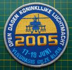 Patch open dagen KLU 2005 Luchtmacht, Ophalen of Verzenden, Luchtmacht, Nederland, Embleem of Badge