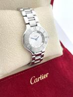 Cartier Must de 21 Staal Dames Polshorloge Ref. 1340, Overige merken, Staal, Staal, Cartier