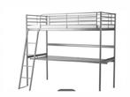 Hoogslaper met bureau Ikea, Eenpersoons, Ophalen of Verzenden, Zo goed als nieuw, 200 cm