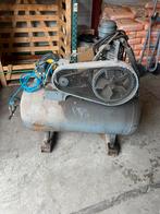 Industriële luchtcompressor – groot model, werkend, Doe-het-zelf en Verbouw, Compressors, 100 liter of meer, Ophalen, Zo goed als nieuw