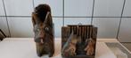 2 honden met borstel collectors items, Ophalen of Verzenden
