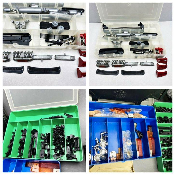 Ferrari Pocher F40 reserveonderdelen duizenden reserveonderd, Hobby en Vrije tijd, Modelauto's | 1:5 tot 1:12, Zo goed als nieuw