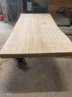 Eiken Tafelblad Nieuw, Ophalen, 100 tot 150 cm, Eikenhout, Tafelblad