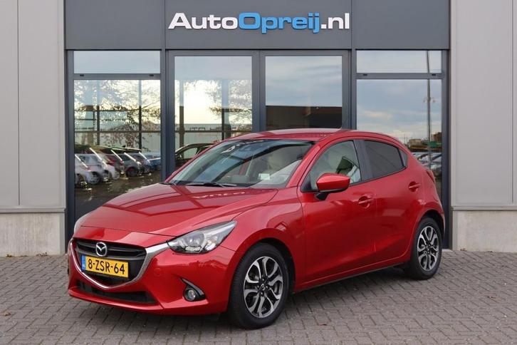 Mazda 2 1.5 Skyactiv-G Skylease 5drs. Airco, NAVI, Leder bek, Auto's, Mazda, Bedrijf, ABS, Airbags, Bluetooth, Boordcomputer, Centrale vergrendeling