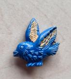 Vogel plastic broche, Gebruikt, Niet vindbaar, Niet vindbaar, Speldje of Pin