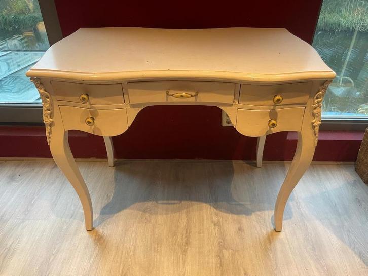 Make up tafel, Huis en Inrichting, Tafels | Kaptafels, Gebruikt, Minder dan 100 cm, 50 tot 100 cm, Hout, Ophalen