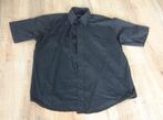 Groot z.g.a.n. zwart overhemd korte mouw maat 42 ARMADA, Kleding | Heren, Ophalen of Verzenden, Zo goed als nieuw, Zwart, Halswijdte 41/42 (L)