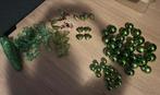 Groene kerstballen set hangers kersthangers kerstbal kerst, Diversen, Kerst, Verzenden, Zo goed als nieuw