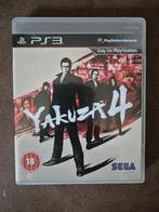 Yakuza 4 - Playstation 3, Spelcomputers en Games, Games | Sony PlayStation 3, Avontuur en Actie, Gebruikt, Vanaf 18 jaar, 1 speler