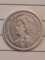0,5 gulden-1910-Nederland, Postzegels en Munten, Munten | Nederland, Ophalen of Verzenden, Koningin Wilhelmina, 1 gulden