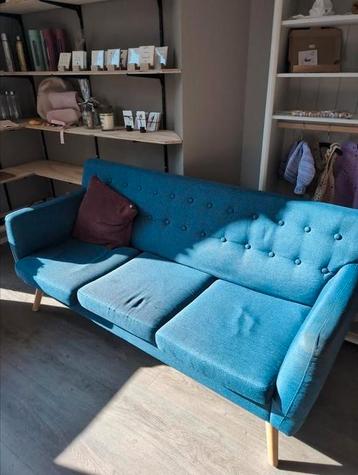 Leuke blauwe banken!