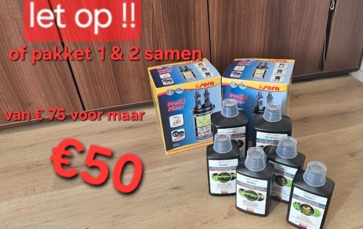 Easylife plantenvoeding,  sera prefix voorfilter, Dieren en Toebehoren, Vissen | Aquaria en Toebehoren, Nieuw, Ophalen of Verzenden