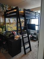 Tweepersoons ikea hoogslaper, Huis en Inrichting, Slaapkamer | Stapelbedden en Hoogslapers, Ophalen, Gebruikt, Hoogslaper, Tweepersoons