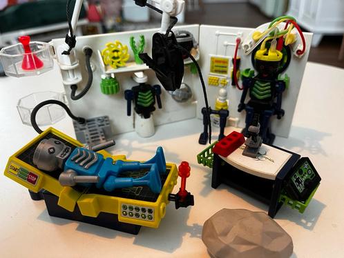 Playmobil 4880 Top agents robo-gangsterlaboratorium robot, Kinderen en Baby's, Speelgoed | Playmobil, Gebruikt, Ophalen of Verzenden