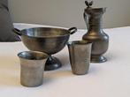 Tinnen set., Antiek en Kunst, Antiek | Tin, Ophalen of Verzenden