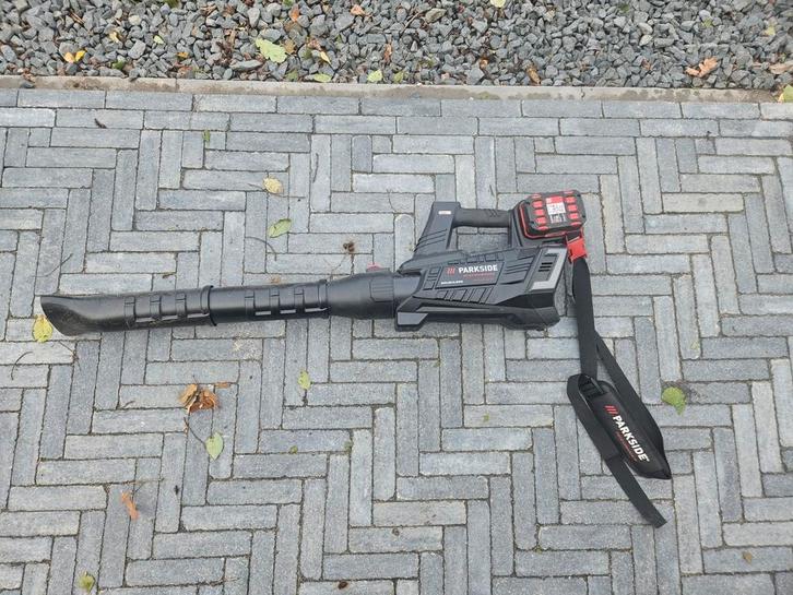 Parkside bladblazer op accu - incl. accu's, Tuin en Terras, Bladblazers, Zo goed als nieuw, Accu, Ophalen
