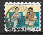 Swaziland 1989 21e verjaardag koningMswati III prins Charles, Postzegels en Munten, Postzegels | Afrika, Overige landen, Verzenden