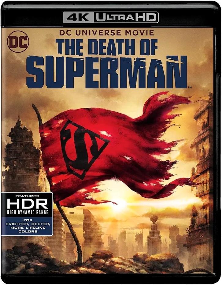 The Death of Superman 4K UHD/Ultra HD Blu-Ray USA (Geseald), Cd's en Dvd's, Blu-ray, Nieuw in verpakking, Actie, Ophalen of Verzenden