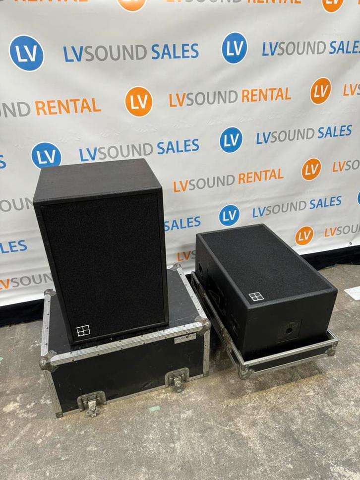 D&B Audiotechnik F1 speakers, Audio, Tv en Foto, Luidsprekers, Zo goed als nieuw, Subwoofer, 120 watt of meer, Overige merken