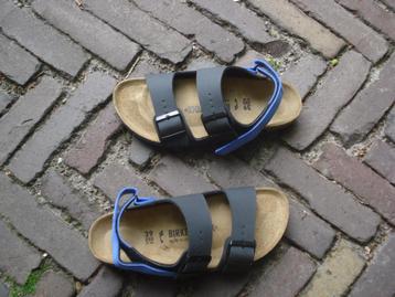 GRATIS VERZENDEN NIEUWE ZWARTE LEREN BIRKENSTOCK SANDALEN 39 beschikbaar voor biedingen