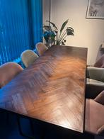 Dutchbone Eettafel180x90 inclusief 6xWestwing stoelen, Ophalen, 50 tot 100 cm, Zo goed als nieuw, Vijf personen of meer