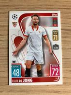 Topps CL 2021 Luuk de Jong, Ophalen of Verzenden, Nieuw, Buitenlandse clubs