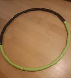 Fitness Hoelahoep - Zwart/Groen, Ophalen of Verzenden, Met gewicht, Gebruikt, Fitness hoelahoep