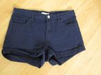 H&M - blauwe korte broek maat 38, Maat 38/40 (M), H&M, Kort, Blauw