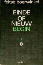 [Boerwinkel, Feitse] - Einde of Nieuw Begin., Boeken, Ophalen of Verzenden, Nieuw