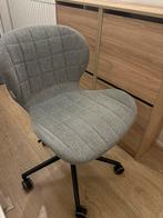ZUIVER OMG Bureaustoel Zwart/Grijs, Huis en Inrichting, Bureaustoelen, Ophalen, Gebruikt, Grijs, Bureaustoel