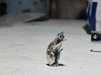 Massieve Zilveren Miniatuur ( Mr Mittens ), Antiek en Kunst, Ophalen of Verzenden, Zilver