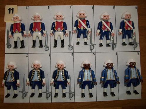Franse soldaten / Gardisten / officiers / Bevelvoerders, Kinderen en Baby's, Speelgoed | Playmobil, Nieuw, Complete set, Ophalen of Verzenden