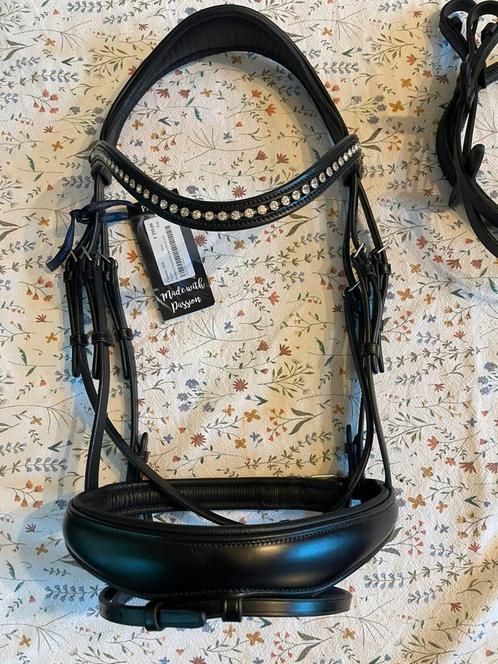 Passier Blue Spirit Trenshoofdstel zwart full - NIEUW, Dieren en Toebehoren, Paarden en Pony's | Hoofdstellen en Tuigage, Nieuw