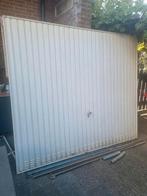 Garagedeur kanteldeur metaal, Ophalen, Gebruikt, 120 cm of meer, Garagedeur