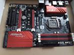 Asrock H97 Killer Fatalty met cpu en geheugen., Ophalen of Verzenden, Zo goed als nieuw, DDR3