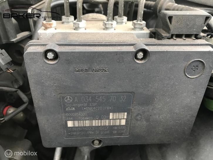 ABS pomp Mercedes C-klasse W203 ('00-'07) A0345457032, Auto-onderdelen, Remmen en Aandrijving, Mercedes-Benz, Gebruikt, Ophalen of Verzenden