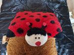 Knuffel kussen beer of lieveheersbeestje., Ophalen, Gebruikt, Beer