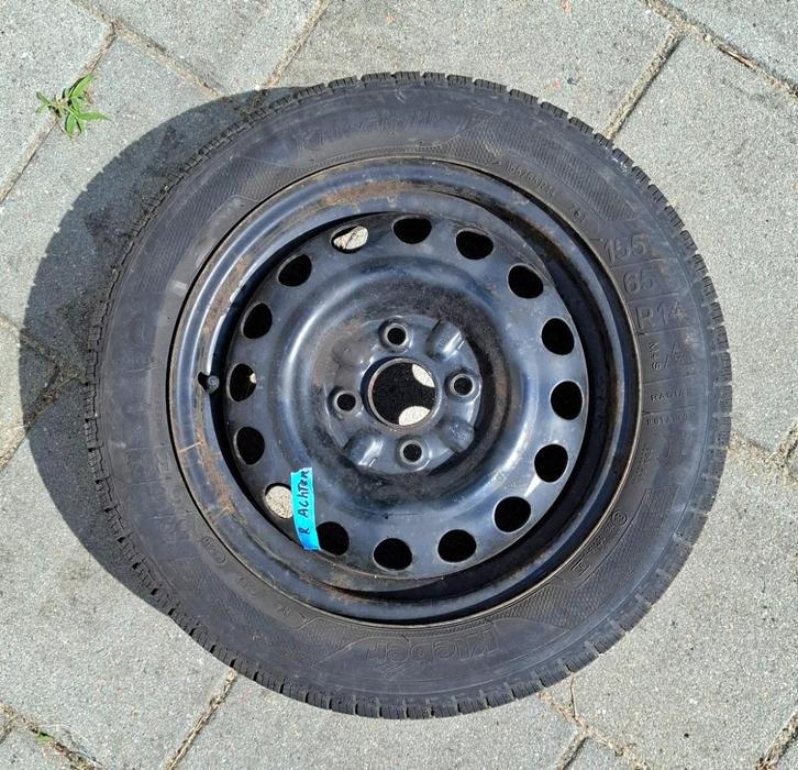 VELGEN 4 stuks, Auto-onderdelen, Banden en Velgen, Velg(en), Winterbanden, 14 inch, 155 mm, Personenwagen, Gebruikt, Ophalen